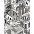 Miami Blk Wht by Cole & Son Designer Fabric