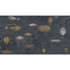 Macchine Volanti Midnight by Cole & Son Designer Wallcovering COLE & SON FORNASETTI PAPER - 100% United Kingdom - Horizontal: 54 and Vertical: 30 54 - Swanky Fabrics -
