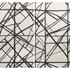 Channels Paper Ebony/Ivry by Groundworks Designer Wallcovering KELLY WEARSTLER WALLPAPERS PAPER - 100% United States - Horizontal: 55 and Vertical: 41.25 55 - Swanky Fabrics -