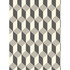 Delano Grey And Black by Cole & Son Designer Wallcovering COLE & SON GEOMETRIC II PAPER - 100% United Kingdom - Horizontal: - and Vertical: 9.5 21 - Swanky Fabrics -