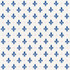 Fleur De Lis Bleu & Rouge 176961 by Schumacher Designer Fabric FRENCH REVOLUTION See Sample BELGIUM MEDIUM DUTY </p><p>Repeat: Horizontal: 2" (5CM) and Vertical: 2 1/2" (6CM) 54" (137CM) - Swanky Fabrics -