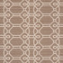 Ziz Embroidery Mocha 71932 by Schumacher Designer Fabric Caravanne 77% Cotton, 23% Polyester` Martindale 25,000 Horizontal: 17.5 and Vertical: 6.25 53.25 - Swanky Fabrics -