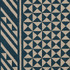 Nuba Indigo On Natural 176302 by Schumacher Designer Fabric Tribal-Chic 100% Linen - Horizontal: 54 and Vertical: 32 54 - Swanky Fabrics -