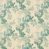 Peacock Cream 175913 by Schumacher Designer Fabric Miles Redd 17.5" - Swanky Fabrics -