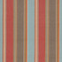 Addison Cotton Stripe Red Earth 66000 by Schumacher Designer Fabric Sea Island Stripe 13.25" - Swanky Fabrics -