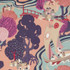 Pearl River Blush 173062 by Schumacher Designer Fabric Schumacher-Classics 100% Linen - Horizontal: 26.25 and Vertical: 26.25 53 - Swanky Fabrics -