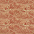 Four Seasons Toile Document Red 1207013 by Schumacher Designer Fabric Schumacher Classics 29.0" - Swanky Fabrics -