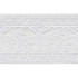Nikola Tape Ivory 74190 by Schumacher Designer Trim Ottoman Chic 2.5" - Swanky Fabrics -