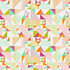 Jabiru 4 Tuttifrutti by Stout Designer Fabric Rainbow Library Blush/Sorbet 100% Cotton Rayon Embroidery INDIA Horizontal: 16.875 and Vertical: 15.375 51 in - Swanky Fabrics -