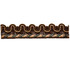 Cervantes 7 Espresso by Stout Designer Trim AMBIANCE TRIM 67%SVI 18%POL 15%COT CHINA </p><p>Repeat: 0 0.5 in - Swanky Fabrics -