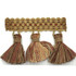 Sponsor 33 Rosewood by Stout Designer Trim ART OF DESIGN TRIM-2 TASSEL FRINGE 100%SVI CHINA Horizontal: 0.000 and Vertical: 0.000 3 in - Swanky Fabrics -
