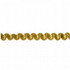 Virginia 22 Almond by Stout Designer Trim ART OF DESIGN BRAIDS/GIMP/BORDER 54%SVI 24%NYL 22%COT CHINA Horizontal: 0 and Vertical: 0 0.5 in - Swanky Fabrics -
