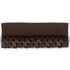 Osborne 3 Espresso by Stout Designer Trim JUST CORDS 63%COT 26%SVI 11%POL CHINA Horizontal: 0.000 and Vertical: 0.000 0.38 in - Swanky Fabrics -