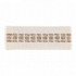 Blarney 3 Flaxen by Stout Designer Trim INSPIRATIONS TRIM 52%SVI 31%ACT 17%POL ITALY Horizontal: 0.000 and Vertical: 0.000 1.15 in - Swanky Fabrics -