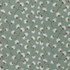 Petal Leaf Dusty Miller by Carole Designer Fabric Emerald Ocean 50% Polyester, 50% Cotton India 15 3/8" V, 25 1/4" H 51" - Swanky Fabrics -