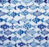 Nestor Blue by Norbar Designer Fabric PRISM BRIGHTS 100% POLYESTER CHINA 18"V 18"H 54 - Swanky Fabrics -