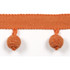 Le Lin Beaded Fringe Saffron by Europatex Designer Fabric Le Lin Collection 63% Linen, 37% Rayon China Horizontal: N/A and Vertical: N/A 1.46" - Swanky Fabrics -