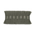 Boho 4 Grey by Stout Designer Trim METROPOLITAN TRIM 62%ACR 33%POL 5%SVI CHINA Horizontal: 0.5 and Vertical: 0 1.75 in - Swanky Fabrics -