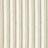 Capri Beige/White 69442 by Schumacher Designer Fabric Miles Redd 1.62" - Swanky Fabrics -