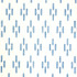 Dash Hand Block Print Blue 179251 by Schumacher Designer Fabric Molly Mahon 1.5" - Swanky Fabrics -