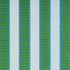 Ribbon Stripe Emerald 77100 by Schumacher Designer Fabric Timothy Corrigan 1.12" - Swanky Fabrics -