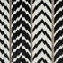 Florentine Velvet Black 77111 by Schumacher Designer Fabric Timothy Corrigan 13.62" - Swanky Fabrics -