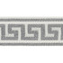 Ganton Tape Indoor/Outdoor Grey 72392 by Schumacher Designer Trim Indoor-Outdoor Trims - Swanky Fabrics -