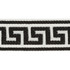 Ganton Tape Indoor/Outdoor Black 72395 by Schumacher Designer Trim Indoor-Outdoor Trims - Swanky Fabrics -