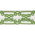 Ormond Tape Green 75351 by Schumacher Designer Trim Nautilus 7.75" - Swanky Fabrics -