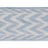 Chevron Woven Tape Sky 74252 by Schumacher Designer Trim Statement Tapes 1.5" - Swanky Fabrics -