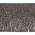 Bernier Fringe Charcoal 76592 by Schumacher Designer Trim World View - Swanky Fabrics -