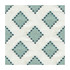 Diamondots Turquoise by Kravet Basics Designer Fabric SARAH RICHARDSON HARMONY LINEN - 60%;COTTON - 40% India LIGHT Horizontal: 3 and Vertical: 3 51.5 - Swanky Fabrics -