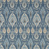 Ikat Bokhara Blue by G P & J Baker Designer Fabric CHIFU VISCOSE - 49%;LINEN - 26%;COTTON - 17%;POLYESTER - 8% Thailand MEDIUM Horizontal: 10.244 and Vertical: 27.186 51.22 - Swanky Fabrics -