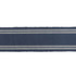 Renwick Braid Indigo by Threads Designer Trim GREAT STRIPES COTTON - 100% India - Horizontal: - and Vertical: - 1.97 - Swanky Fabrics -