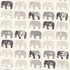 Elephants Natural by Clarke And Clarke Fabric Clarke And Clarke Fabric Elephants NaturalFabric CLARKE & CLARKE BLIGHTY COTTON - 100% Turkey </p><p>Repeat: H: , V: 54 - Fabric Carolina -