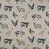 On The Farm Linen by Clarke And Clarke Designer Fabric CLARKE & CLARKE COUNTRY GARDEN COTTON - 80%;POLYESTER - 20% Spain MEDIUM Horizontal: 26.97 and Vertical: 26.77 54 - Swanky Fabrics -