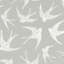 Fly Away Grey by Clarke And Clarke Designer Fabric CLARKE & CLARKE LAND & SEA COTTON - 100% Turkey MEDIUM Horizontal: 17.99 and Vertical: 24.8 54 - Swanky Fabrics -