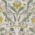 Orchard Birds Birds Forest/Chartreuse by Clarke And Clarke Designer Fabric CLARKE & CLARKE SHERWOOD COTTON - 100% Turkey MEDIUM Horizontal: - and Vertical: - 54 - Swanky Fabrics -