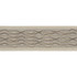 Fine Lines Warm Grey by Kravet Design Designer Trim BRAIDS BANDS & BORDERS RAYON - 88%;COTTON - 12% China Horizontal: and Vertical: 2 - Swanky Fabrics -