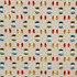 Bowtie Rainbow by Magnolia Designer Fabric - 50Ctn/50Poly-Emb-100Poly India 25000 Horizontal: 5.25 and Vertical: 6.25 54" - Swanky Fabrics -