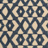 Crossover Navy by Mitchell Designer Fabric #1907 80% Cotton,20% Linen China </p><p>Repeat: Horizontal: 13.5 and Vertical: 13.5 54 - Swanky Fabrics -