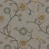 Marcella Platinum by Mitchell Designer Fabric #1808 - Embroideries 52% Cotton,48% Polyester w/100% Polyester Embroidery India 30,000 </p><p>Repeat: Horizontal: 10.25 and Vertical: 9 53.5 - Swanky Fabrics -