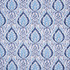 Be Brave Sapphire by Carole Designer Fabric Bluebird 100% Cotton- Soil Repellent China Passes 27,000 Double Rubs Wyzenbeek Horizontal: 13.5 and Vertical: 18 56 - Swanky Fabrics -