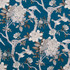 Bird Sanctuary Prussian by Carole Designer Fabric Red Sea 100% Cotton -SSR Peru 25,000 Wyzenbeek Double Rubs Horizontal: 13.5 and Vertical: 25.25 54 - Swanky Fabrics -