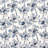 Sleepy Hollow Mineral by Carole Designer Fabric Bluebird 100% Cotton Soil & Stain Release Printed in USA 18" V, 13 1/2" H 54" - Swanky Fabrics -