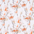 Another Time Orange Blossom by Carole Designer Fabric Azalea 100% Cotton S Korea Passes 15,000 Double Rubs Wyzenbeek 26" V, 27 1/4" H 54" - Swanky Fabrics -