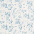 Toile De La Prairie Blue 179570 by Schumacher Designer Fabric Jill Lasersohn 27.0" - Swanky Fabrics -