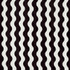 The Wave Velvet Black 69420 by Schumacher Designer Fabric New Wave: Black & White 3.5" - Swanky Fabrics -