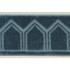 Vizier Velvet Tape Patina 75731 by Schumacher Designer Trim Ottoman Chic 2.0" - Swanky Fabrics -