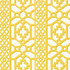 Zanzibar Trellis Canary 5006940 by Schumacher Designer Wallpaper Print Happy 13.5" - Swanky Fabrics -